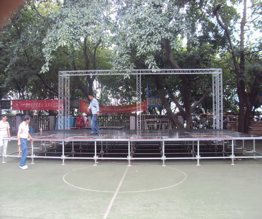 Stage construction